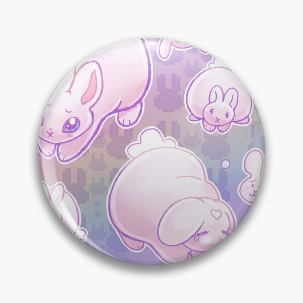 Item preview, Round Bunnie Buns designed and sold by Thedorfmirrin.