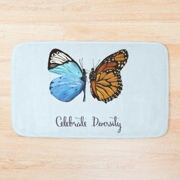 Item preview, Celebrate Diversity Monarch and Celeste Butterflies designed and sold by Rockomusic.