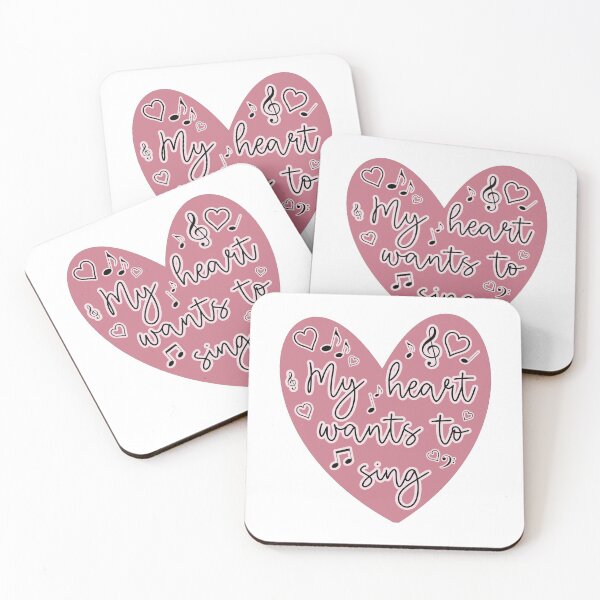 Item preview, Sound of Music - Mi corazón quiere cantar rosa designed and sold by baranskini.