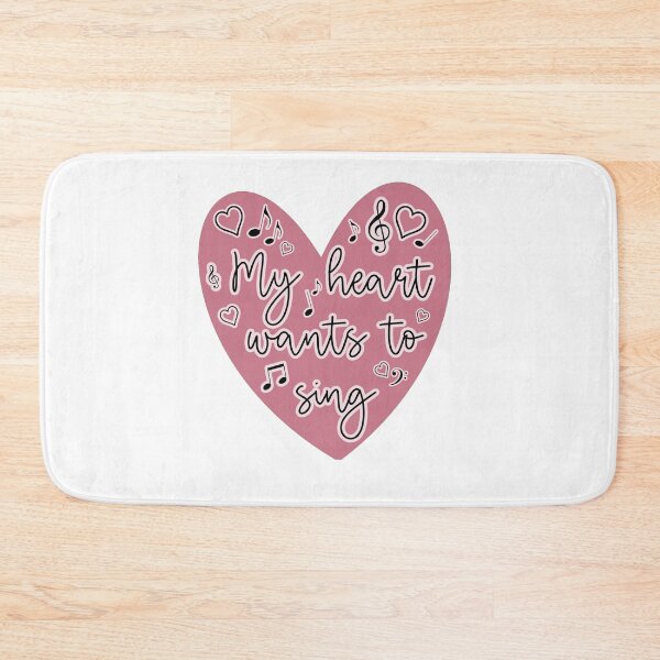 Item preview, Sound of Music - My Heart Wants to Sing Pink designed and sold by baranskini.
