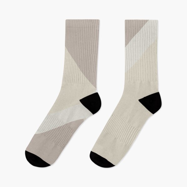 Item preview, Neutral Tan Beige Off White Stripe Offset Pattern 2021 Color of the Year Accent Shades designed and sold by ColorOfTheYears.