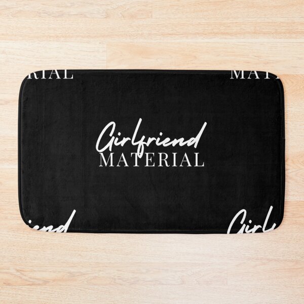 Item preview, Girlfriend Material | Husband | Hubby | Wife | Wifey | Boyfriend designed and sold by itsokaybyme.