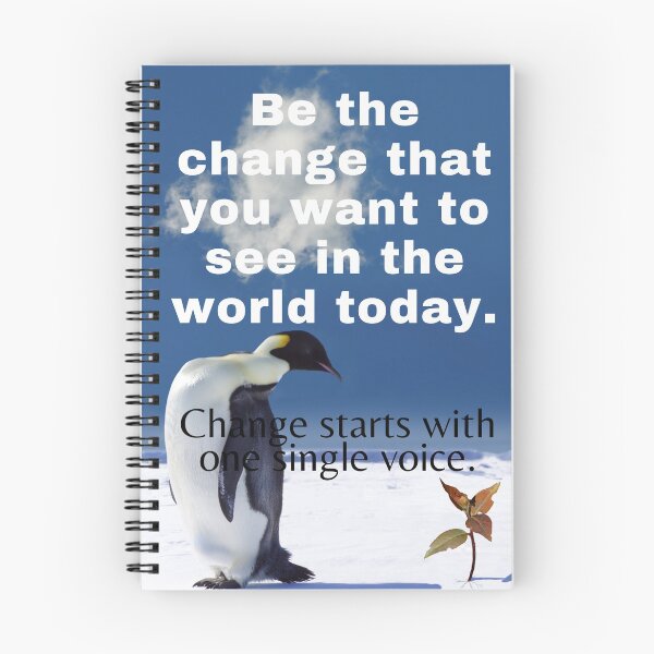 Item preview, Be the change you want to see.  designed and sold by chicwear.