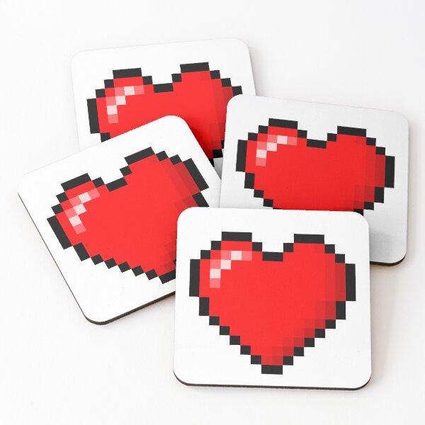 Item preview, 8-Bit Love Heart designed and sold by Harley-Jay.