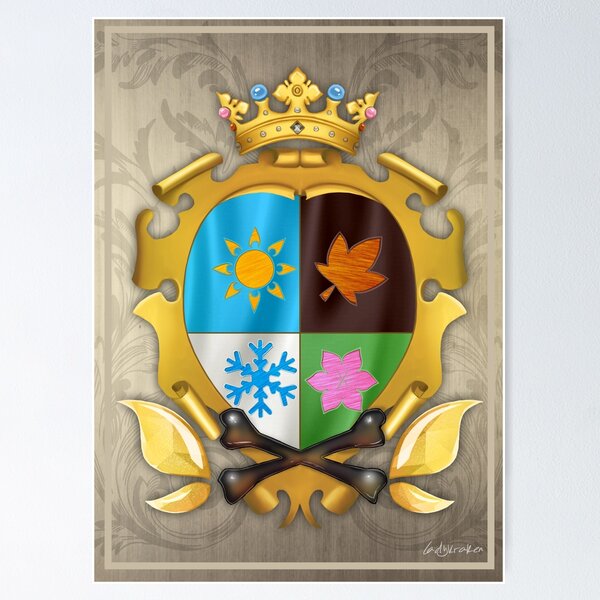 Item preview, Fairy Coat of Arms designed and sold by ladykraken.