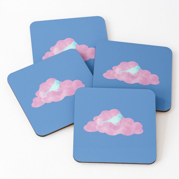 Item preview, Blue Bird on Pink Cloud designed and sold by Anna Lemos.