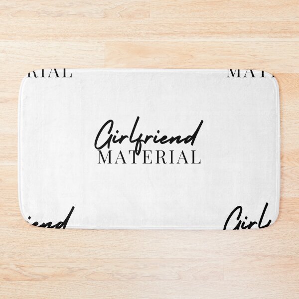 Item preview, Girlfriend Material | Husband | Hubby | Wife | Wifey | Boyfriend designed and sold by itsokaybyme.