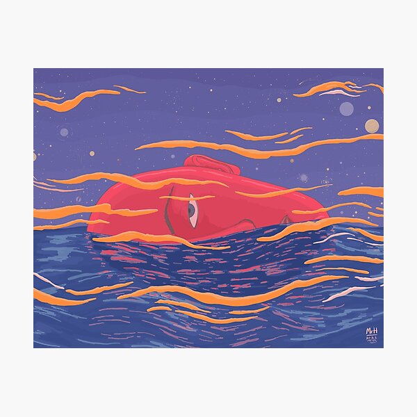 Drifting Away Photographic Print