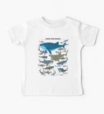 Kenne deine Haie Baby T-Shirt