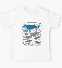 Know Your Sharks Kids Tee
