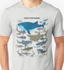 Know Your Sharks Unisex T-Shirt