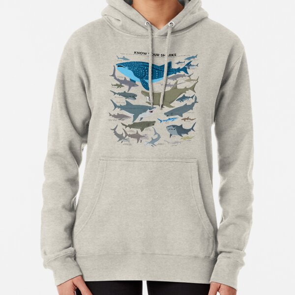 Know Your Sharks Pullover Hoodie