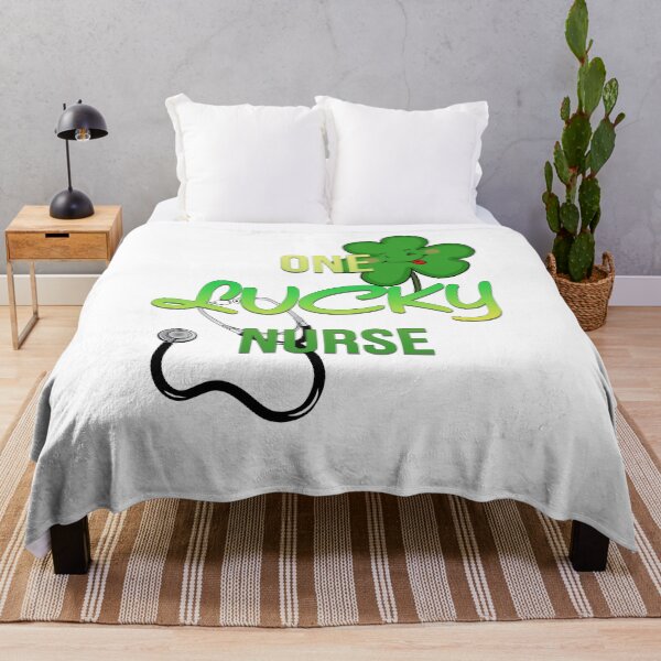 Item preview, One lucky nurse // Green - Saint patrick's day designed and sold by PGPshop.