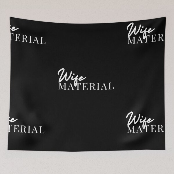 Item preview, Wife Material | Husband | Hubby | Girlfriend | Wifey | Boyfriend designed and sold by itsokaybyme.