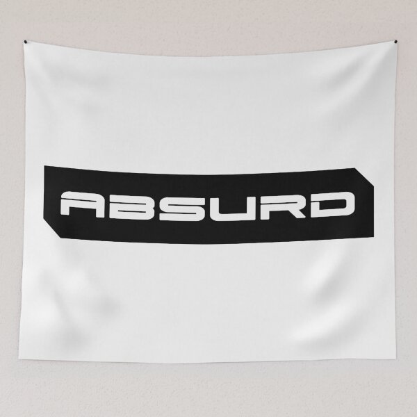 Item preview, Absurd simple cyberpunk urban slang letters white designed and sold by Swiiing.