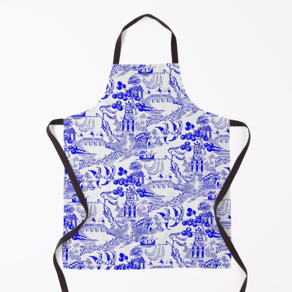 Item preview, Blue Willow Chinoiserie designed and sold by implexity.