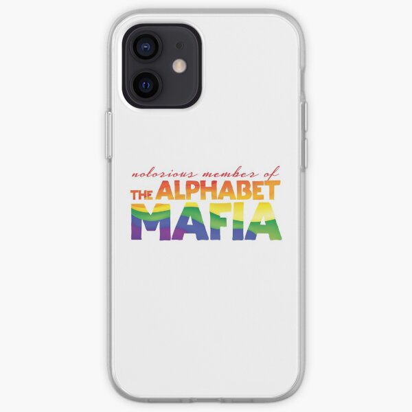 Miembro notorio de la mafia del alfabeto Funda blanda para iPhone