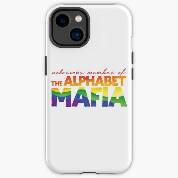 Miembro notorio de la mafia del alfabeto Funda resistente para iPhone