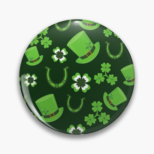 Item preview, Shamrocks And Green Horse Shoes for St Patrick's Day designed and sold by WoodburyLake.