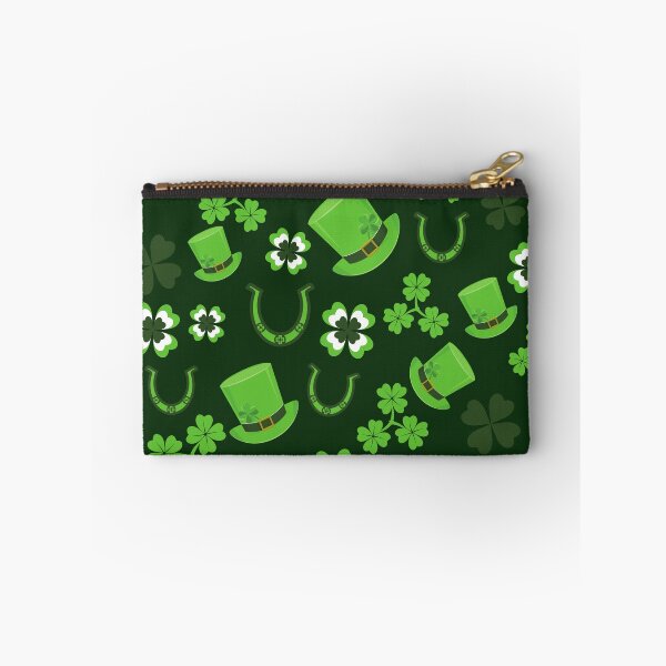 Item preview, Shamrocks And Green Horse Shoes for St Patrick's Day designed and sold by WoodburyLake.
