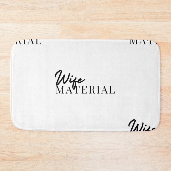 Item preview, Wife Material | Husband | Hubby | Girlfriend | Wifey | Boyfriend designed and sold by itsokaybyme.
