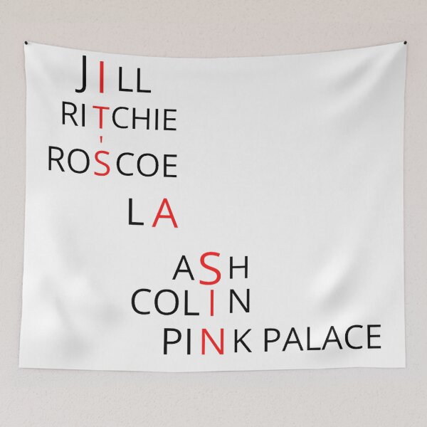 Artikelvorschau, Es ist eine Sünde - Jill, Ritchie, Roscoe, La, Ash, Colin, Pink Palace entworfen und verkauft von clairemh1.