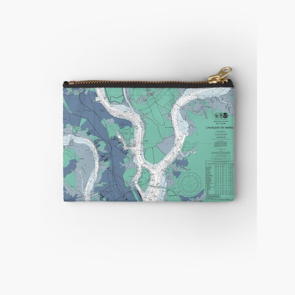 Item preview, Charleston Harbor Map designed and sold by parmarmedia.