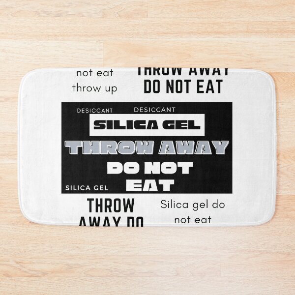 Item preview, Silica gel throw up do not eat designed and sold by BasheerFajr.
