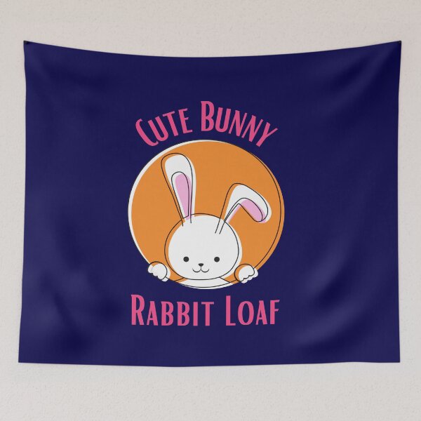 Item preview, cute bunny rabbit loaf designed and sold by jkulling.