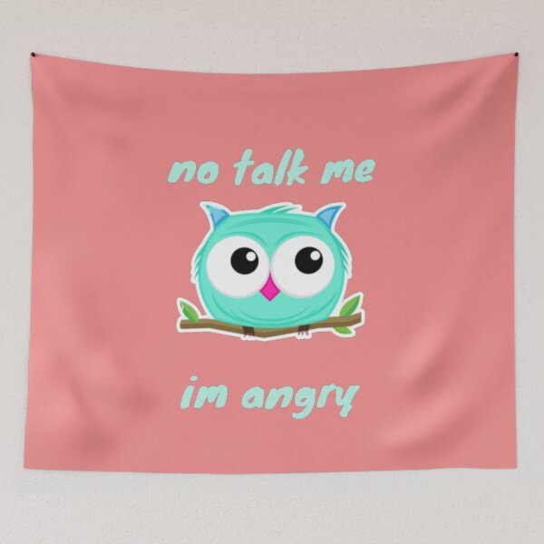 Item preview, no talk me im angry designed and sold by Nancylutfi.