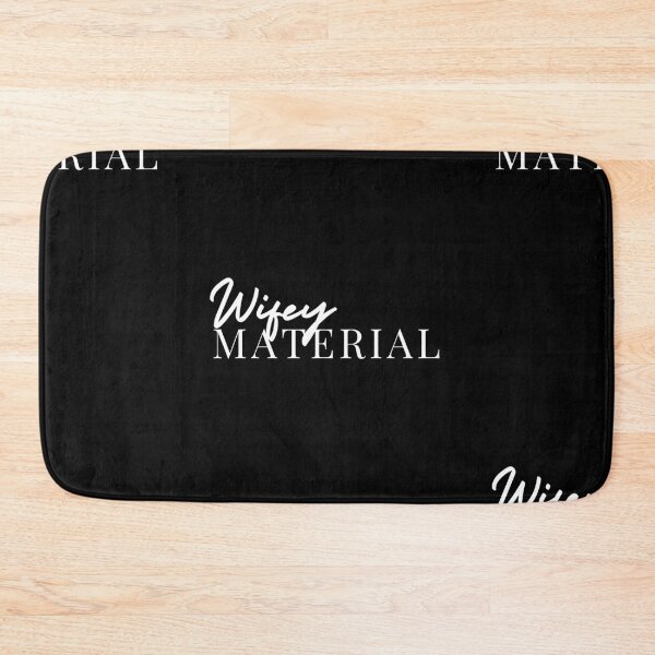 Item preview, Wifey Material | Husband | Hubby | Girlfriend | Wife | Boyfriend designed and sold by itsokaybyme.