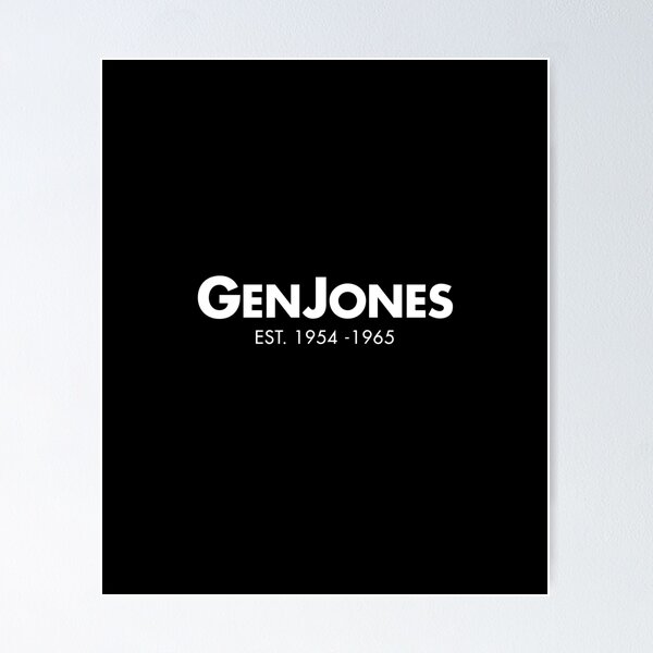Item preview, GenJones EST. 1954-1965 designed and sold by twHistory.