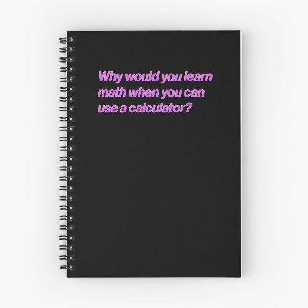Item preview, Why learn math? designed and sold by miss-twiggy.