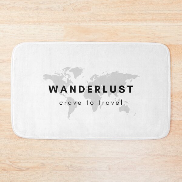 Item preview, Wanderlust - crave to travel designed and sold by Lilugu.