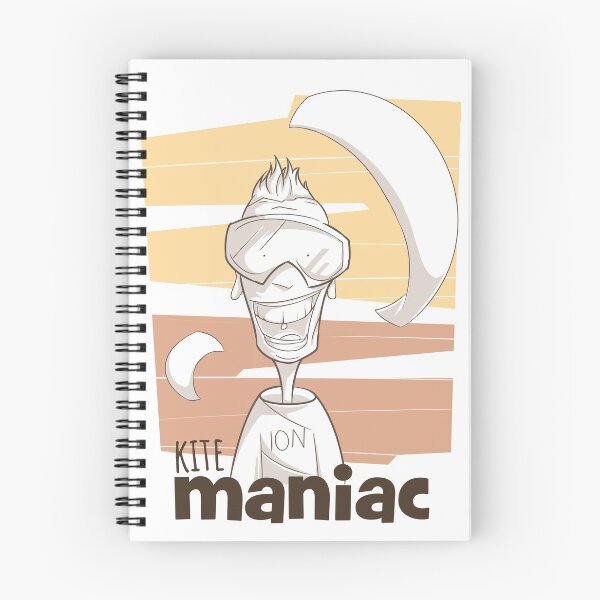 Item preview, Kitesurf maniac, kiteboarding funny design designed and sold by Nick Shevchenko.