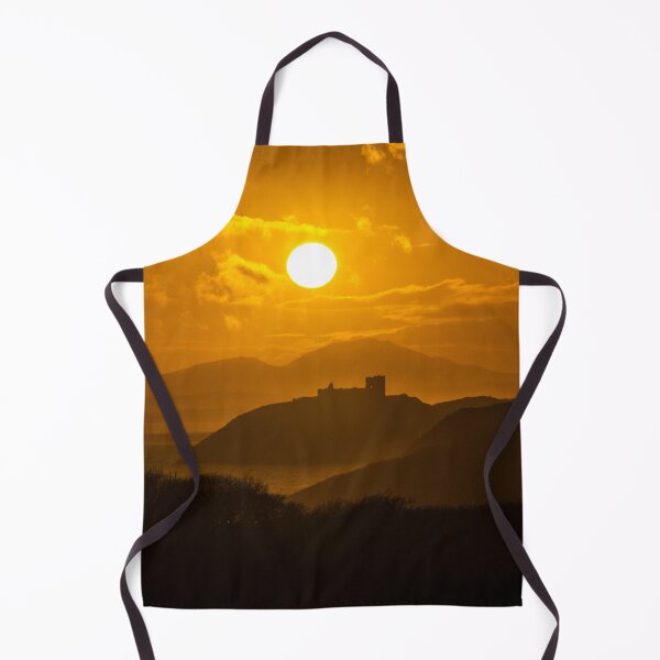 Item preview, Sunset over Criccieth Castle designed and sold by LluniauDafyddEm.