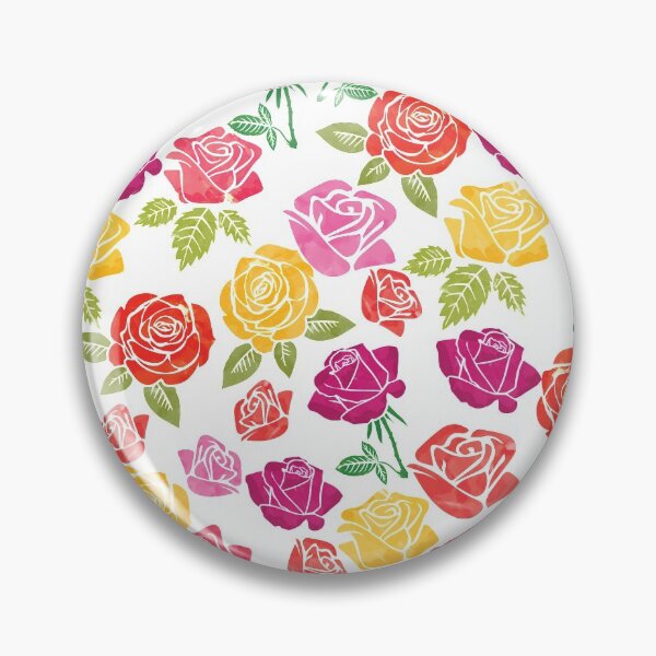 Item preview, Multicolored Roses Pattern designed and sold by Soumita.