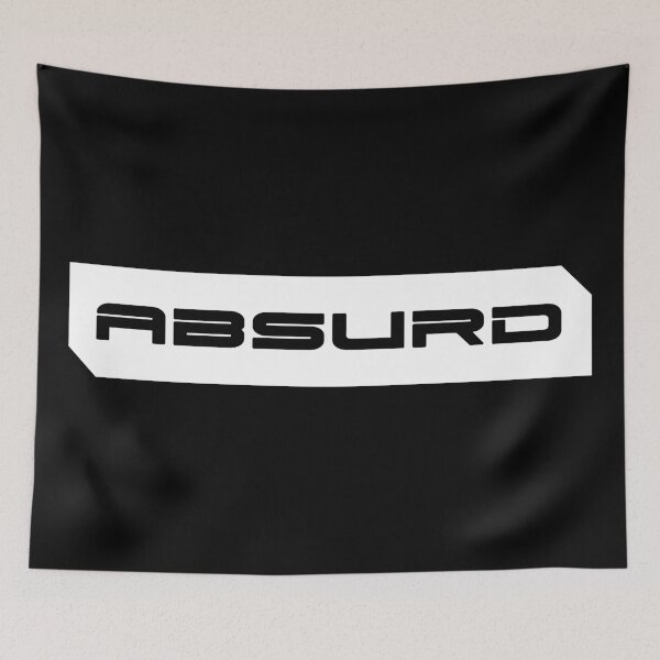 Item preview, Absurd simple cyberpunk urban slang letters black designed and sold by Swiiing.