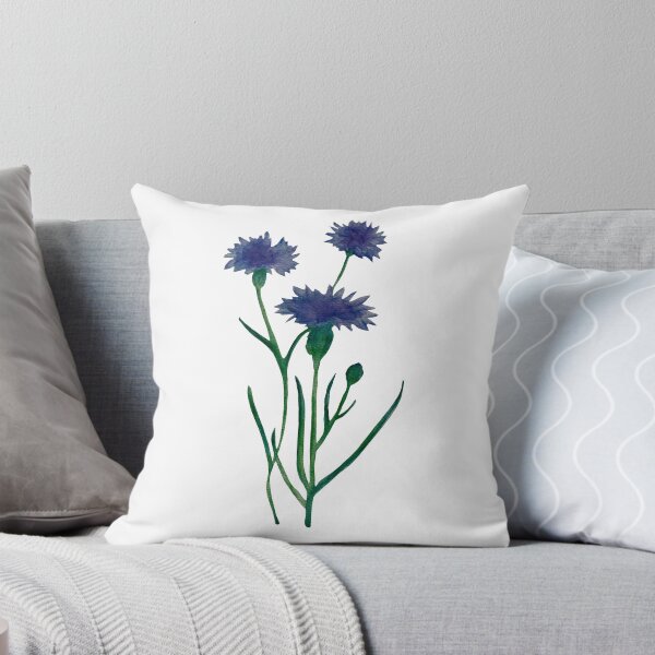 Item preview, Watercolor Cornflower design designed and sold by muffinstandd.