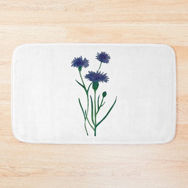 Item preview, Watercolor Cornflower design designed and sold by muffinstandd.
