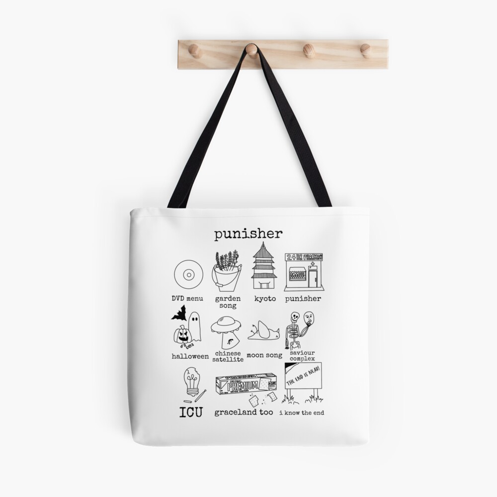 I know the end Phoebe Bridgers Tote Bag for Sale by EigengrauART
