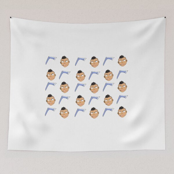 Item preview, Sokka  Physical wall art gallery wall art bedroom furnishings anime avatar aang fun kids bedroom marks   designed and sold by merchstorehouse.