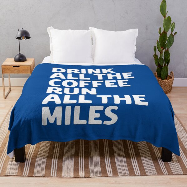 Item preview, Drink All The Coffee Run All The Miles #1 designed and sold by SalahBlt.