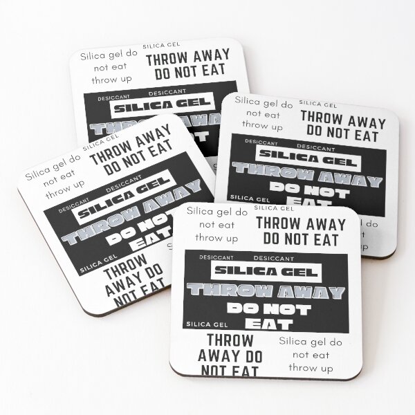 Item preview, Silica gel throw up do not eat designed and sold by BasheerFajr.