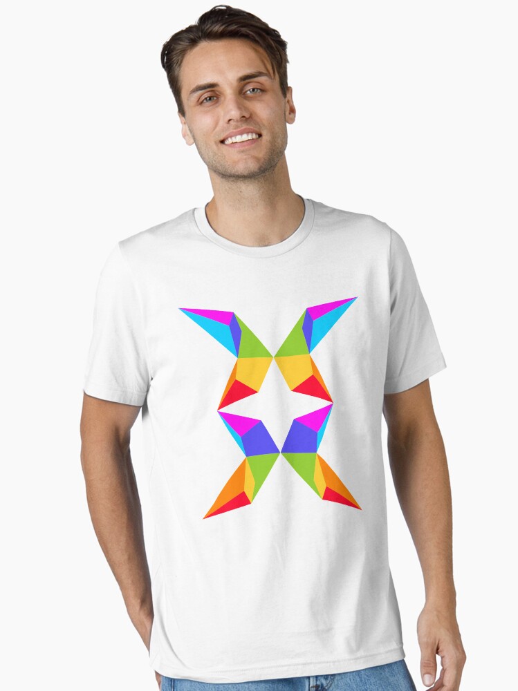 Imagen 1 de 7, Camiseta esencial con la obra Reflejo, diseñada y vendida por Riograf.