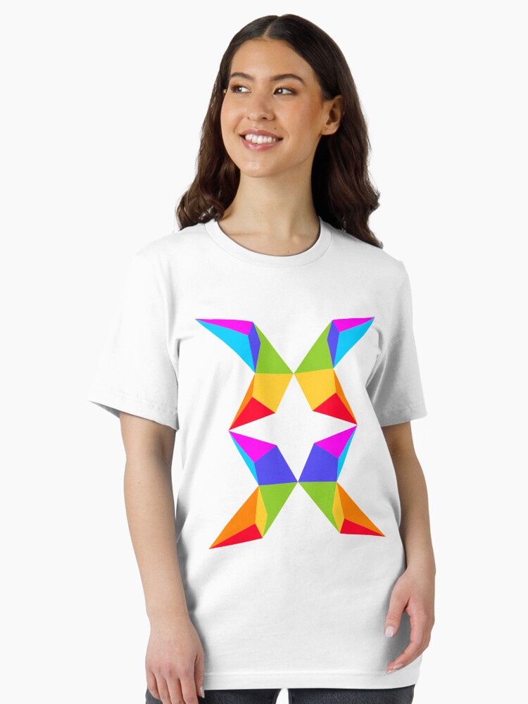 Imagen 2 de 7, Camiseta esencial con la obra Reflejo, diseñada y vendida por Riograf.