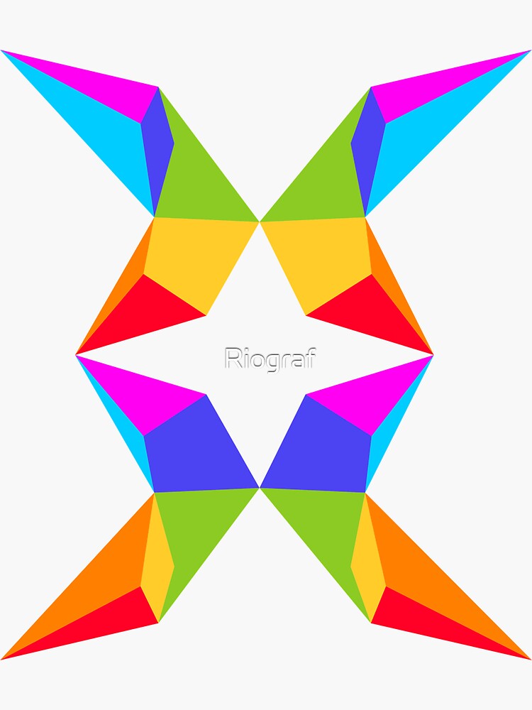 Imagen 3 de 3, Pegatina con la obra Reflejo, diseñada y vendida por Riograf.