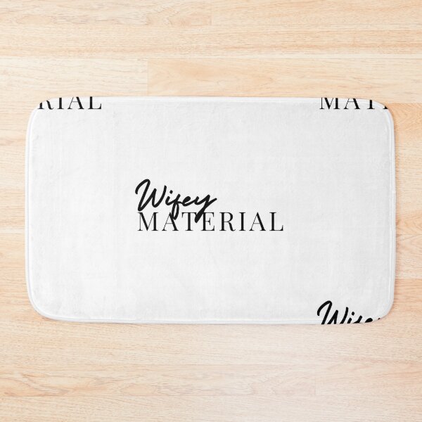 Item preview, Wifey Material | Husband | Hubby | Girlfriend | Wife | Boyfriend designed and sold by itsokaybyme.