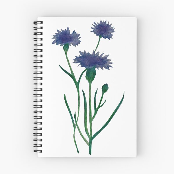 Item preview, Watercolor Cornflower design designed and sold by muffinstandd.