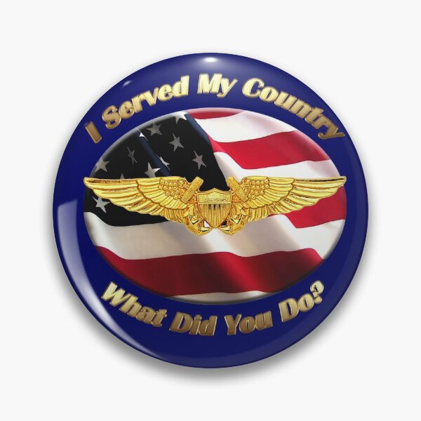 Item preview, Naval Flight Officer I Served My Country designed and sold by hotcarshirts.
